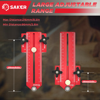 Saker™ Thin Rip Jig Table Saw Jig Guide