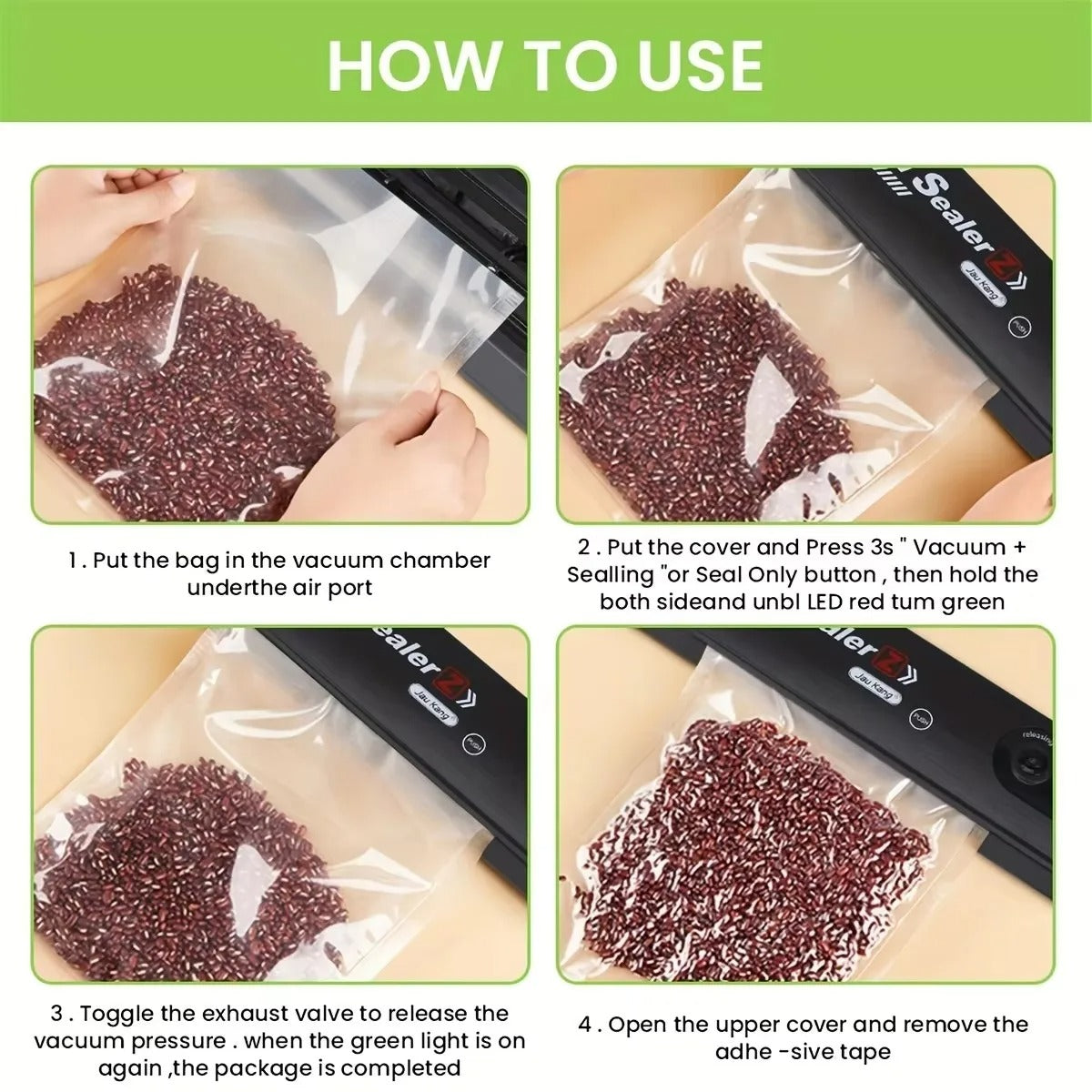 (OFF 50%) Food Saver Vacuum Sealer Machine