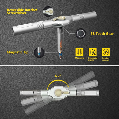 (OFF 50%) 24 in 1 Magnetic Screwdriver Set