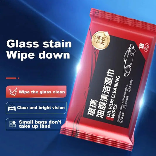 (OFF 50%) Car Glass Oil Film Removal Wipes