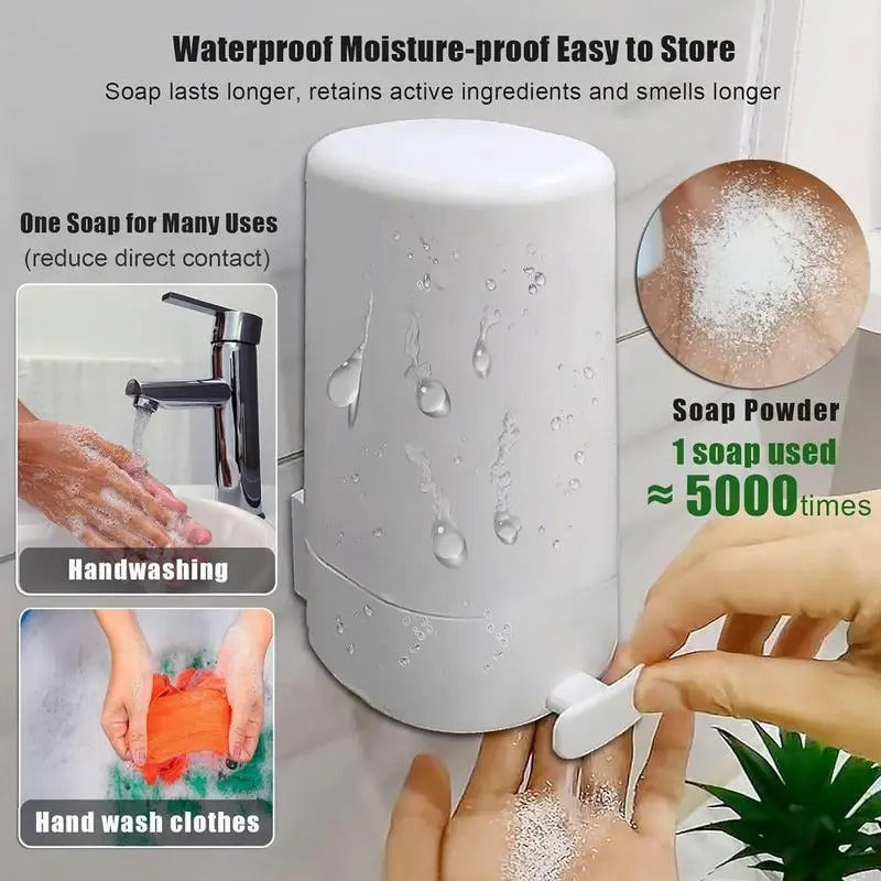 The SoapGrinder™ Mess-Free Bar Soap Dispenser