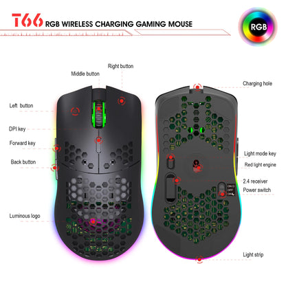 TMKB Falcon M1SE Ultralight Honeycomb Gaming Mouse