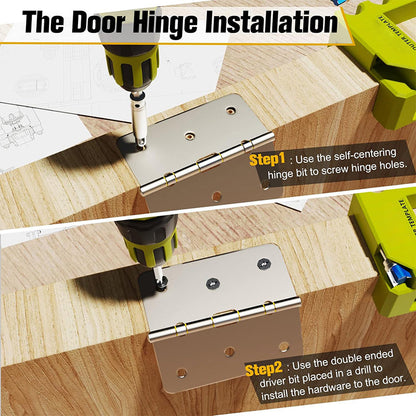 HITOLO CAPTAIN Door Hinge Router Template