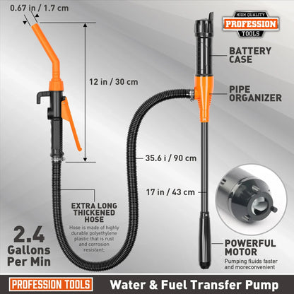 (OFF 50%) Portable Power Battery Pump