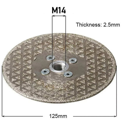 125mm Electroplated Diamond Saw Blade - For tiles, marble and granite