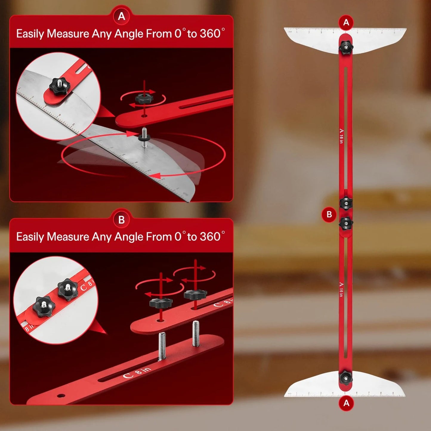 (OFF 50%) Saker New Stair Measuring Tool