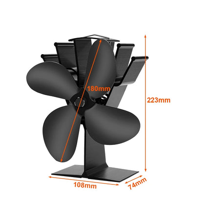 Heat Powered Wood Stove Fan