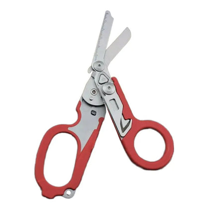 (OFF 50%) Outdoor Tactical Folding Scissors Tools